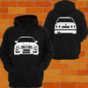 BMW e30 Front and Back Hoodie - Chaotic Customs