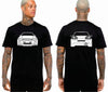 Nissan R34 Skyline Front & Back Tshirt or Muscle Tank